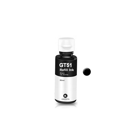 GT53 GT52 Black Ink Bottle Compatible for HP 310 / 315 / 319 / 410 / 415 / 419 / 500 / GT5810 / GT5820 / GT5821 Ink Tank Printer