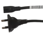 2 Pin AC Power Cable Cord for Epson / Canon / HP Inkjet / Ink Tank Printer (1.5 Meter Cord)