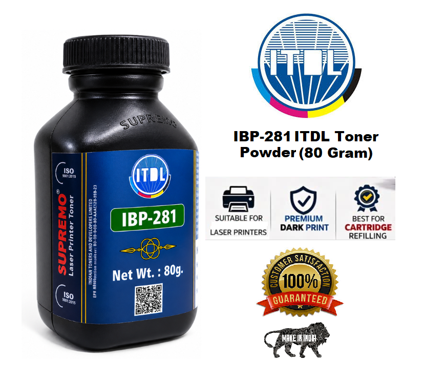 ITDL IBP -281 Toner Powder (80 Germ) for HL-2140 / 2150N / L2321D / L2520D / B7500D / L5000D / DCP-7030 / 7040 / MFC-7320 Toner Cartridge Bottle ITDL IBP -281 Toner Powder (80 Germ) for HL-2140 / 2150N / L2321D / L2520D / B7500D / L5000D / DCP-7030 / 7040 / MFC-7320 Toner Cartridge Bottle