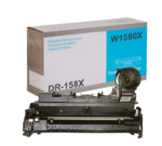 158x / W1580x Drum Unit with Powder Computable for HP Laserjet Tank 1020w / 1005w / 2606dn Printer - Import