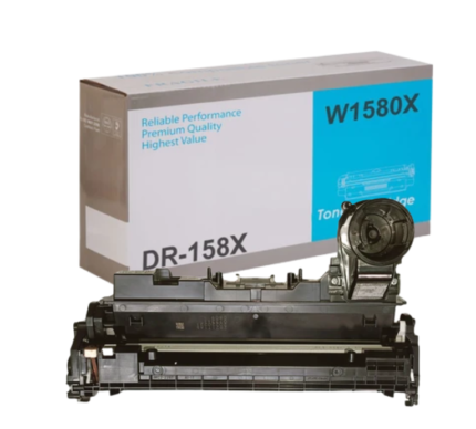 158x / W1580x Drum Unit with Powder Computable for HP Laserjet Tank 1020w / 1005w / 2606dn Printer - Import