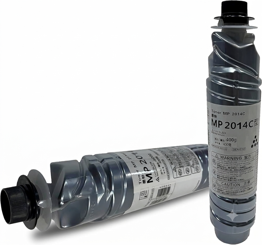 Ricoh MP2014HS Toner Bottle (HIGH YEILD 390 GRM Toner Powder) Black Single Color - Import Ricoh MP2014HS Toner Bottle (HIGH YEILD 390 GRM Toner Powder) for MP 2014D/ MP 2014AD / IM 2700 / IM 2701 / IM2702 Series Black Single Color Copier Machine - Import