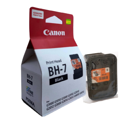 Canon Bh-7 Black Printhead Original New for G1000 / G2000 / G2010 / G2012 / G3000 / G3010 / G4000 / G4010 Printers - New
