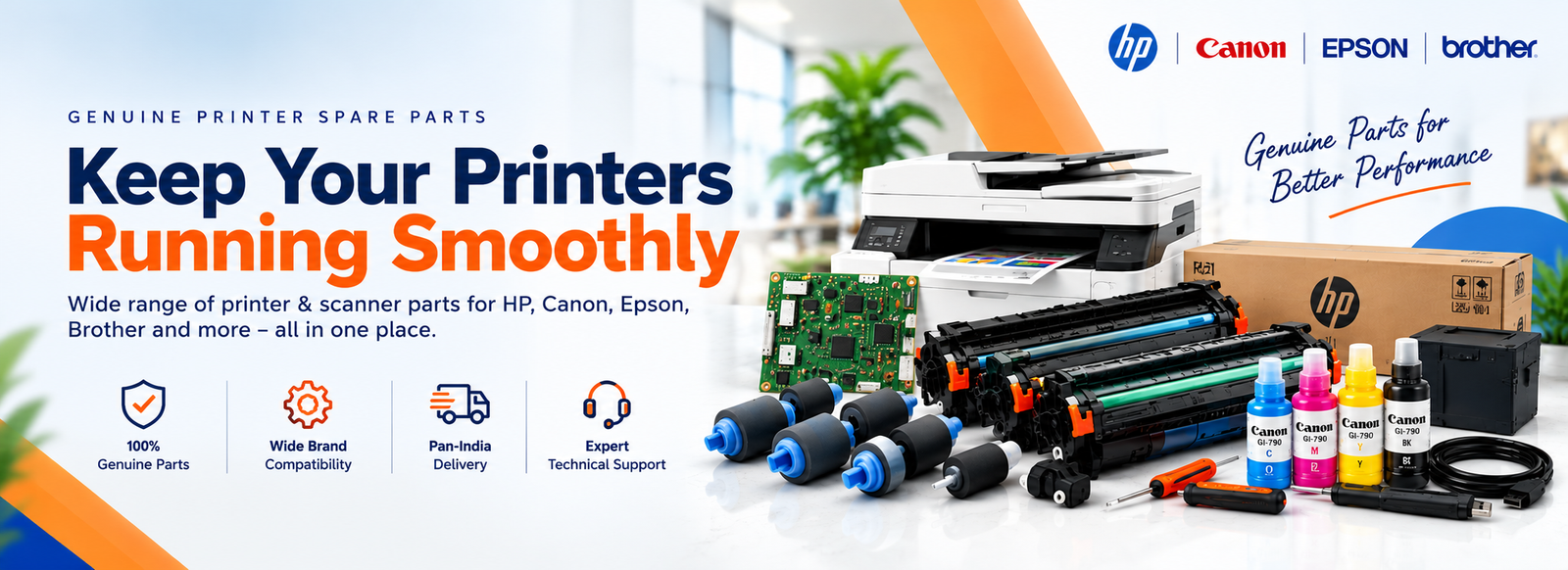 Genuine Printer Parts, Better Performance