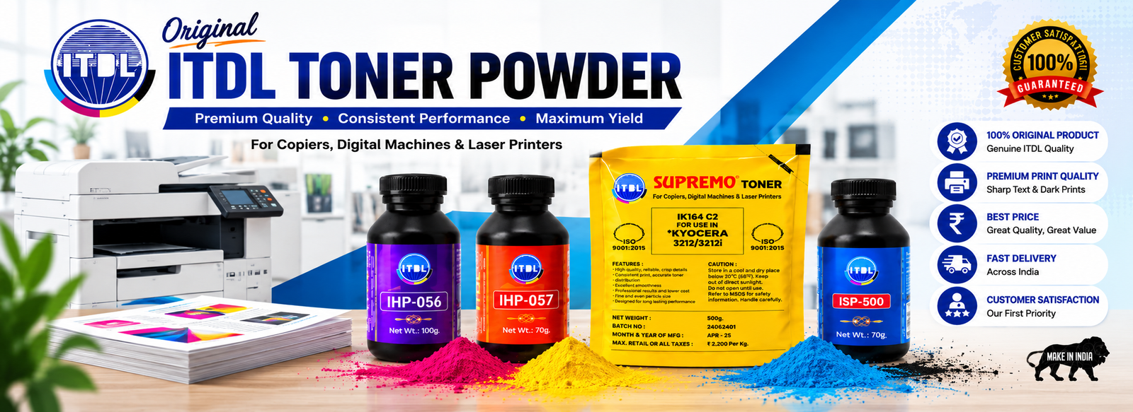 ITDL Toner Powder Premium Quality