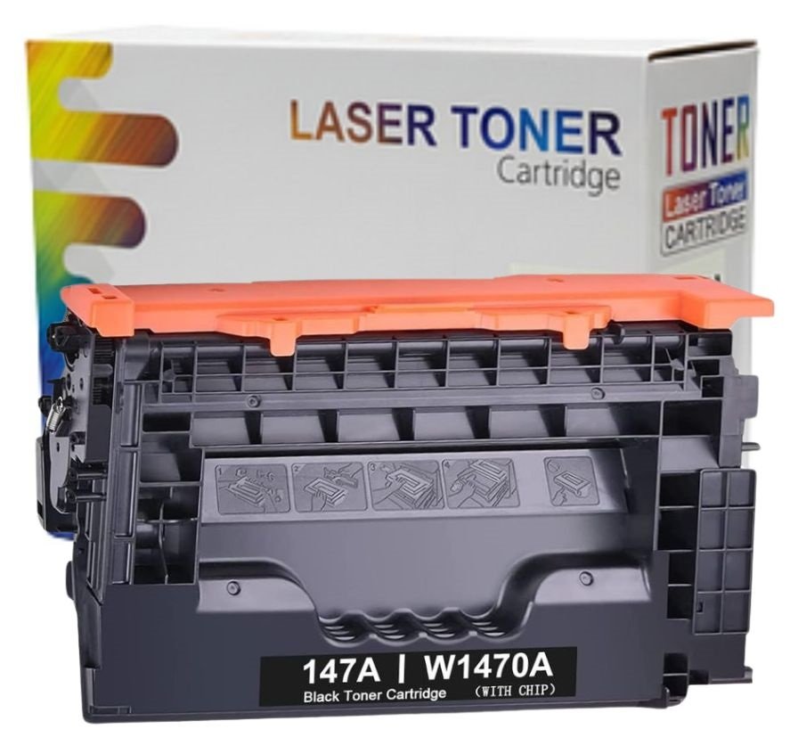 147A / W1470A Toner Cartridge Compatible for HP LaserJet M608 / M609 / M632 Printer - Import with Box 147A / W1470A Toner Cartridge Compatible for HP LaserJet M608 / M609 / M632 Printer - Import with Box